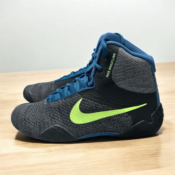 Nike Tawa Wrestling Shoe Boxing Anthracite CI2952-004 Men Size 10 NEW - Picture 1 of 12